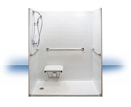 Walk in shower in Newark by Independent Home Products, LLC